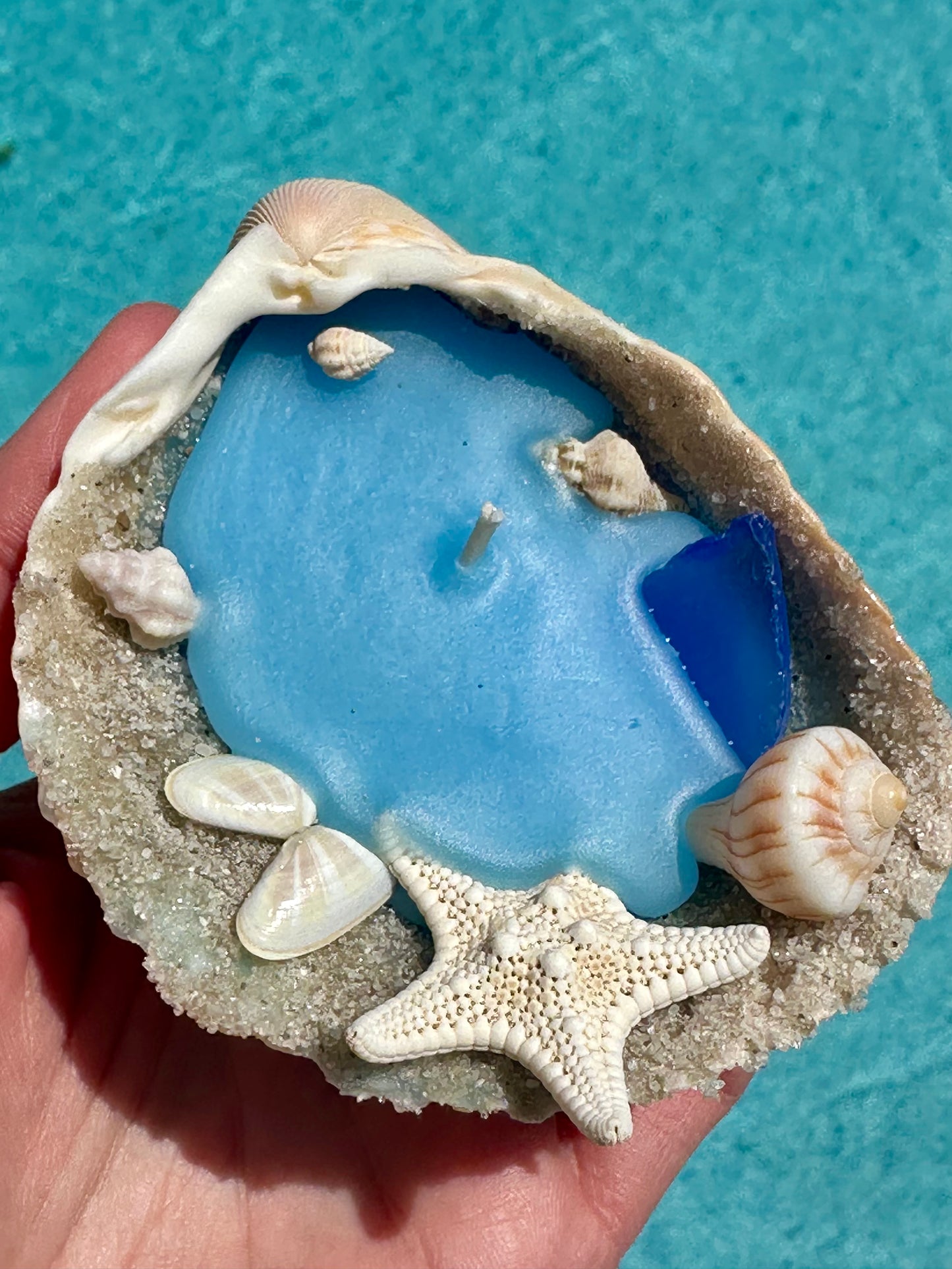 Decorative Shell Candle