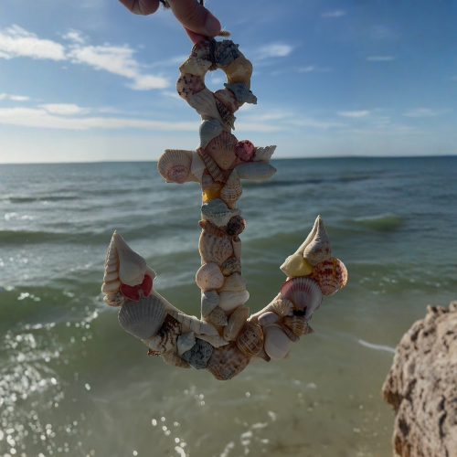 Handmade shell anchor